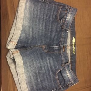 Old Navy boyfriend jean shorts